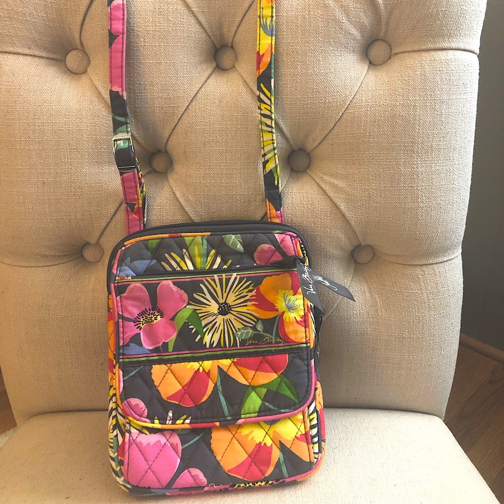 Vera Bradley Jazzy Blooms Crossbody